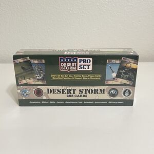 Pro Set Desert Storm Fourth of July Salute Limited Edition 253 Cards Box Set 216